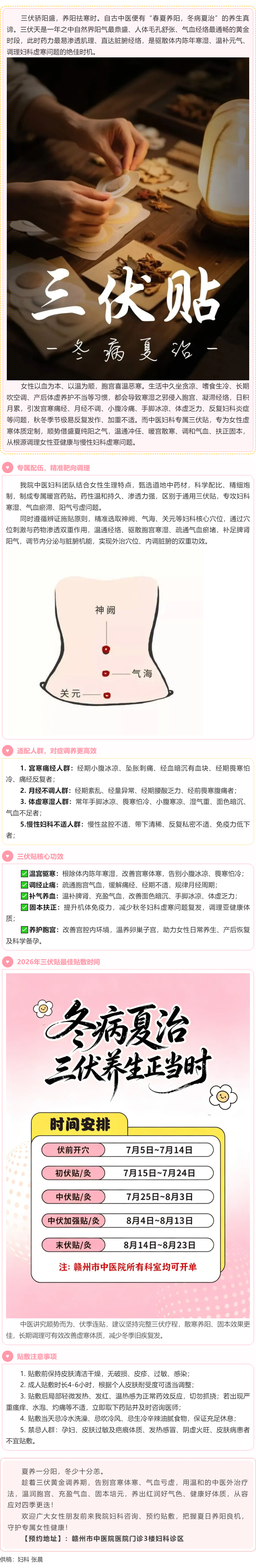 冬病夏治特色疗法，妇科专属三伏穴位贴.png