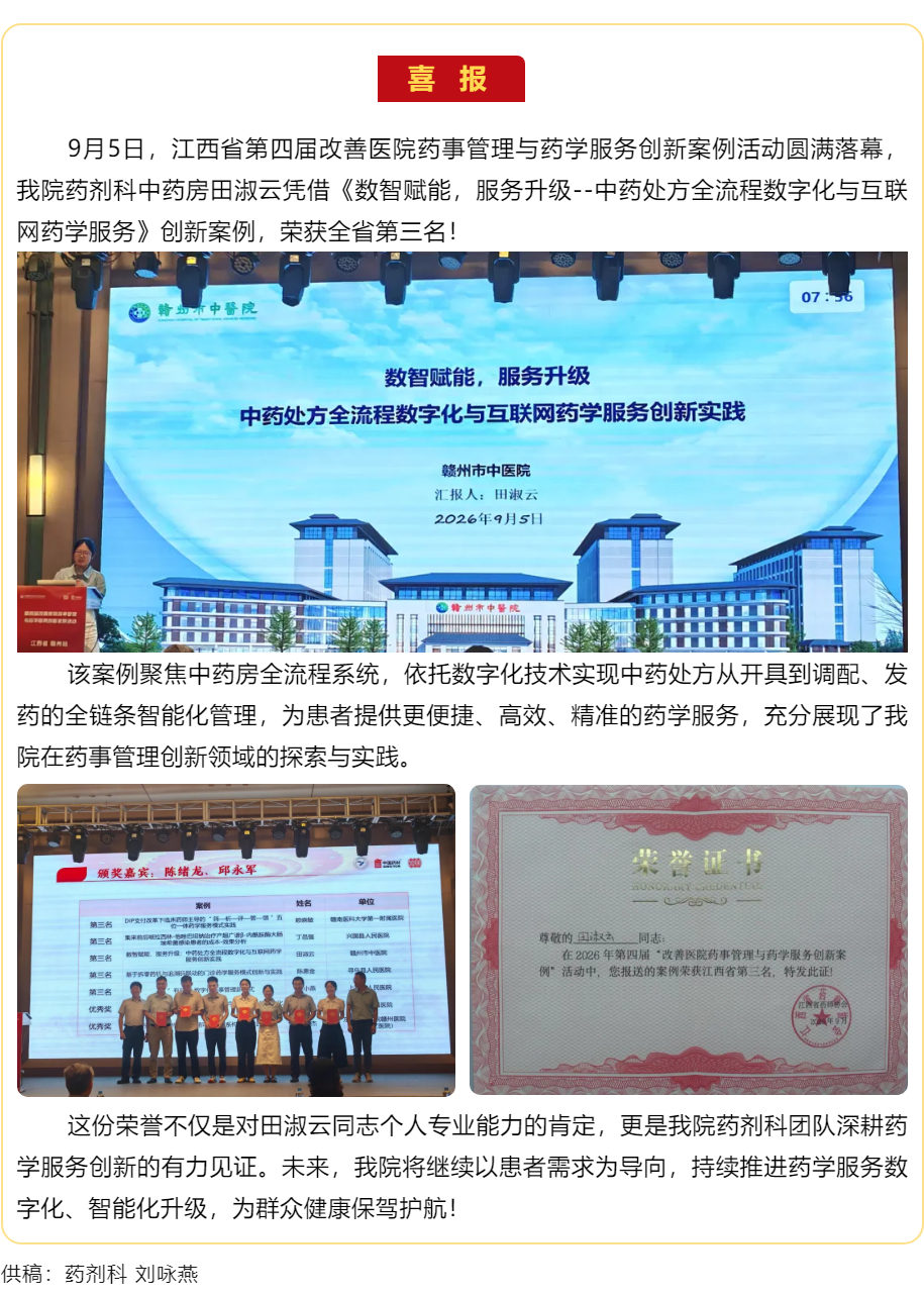 喜报！我院药事创新案例获省级荣誉！.png